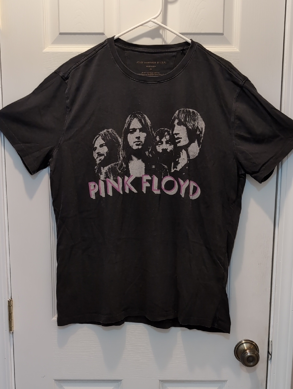 John Varvatos Black Tee 2021 Pink Floyd